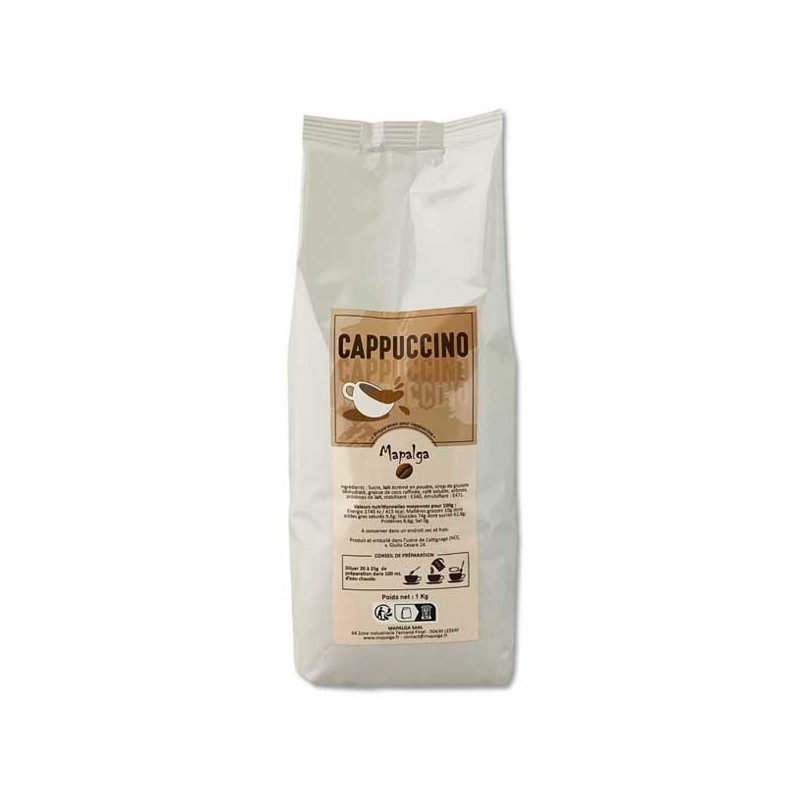 Préparation pour Cappuccino - 1Kg - MAPALGA Préparation pour Cappuccino - 1Kg - MAPALGA