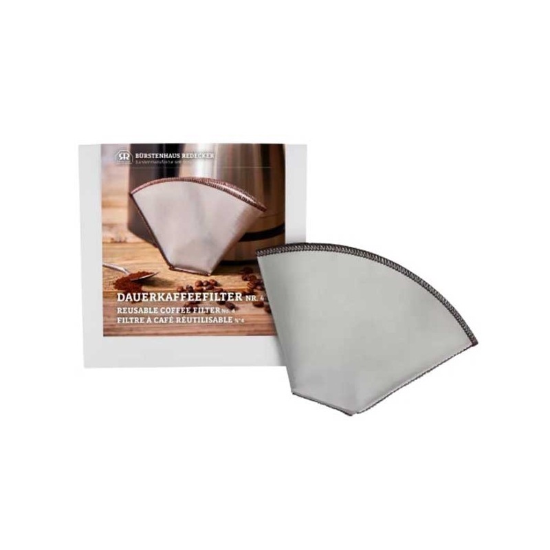 Filtre à café réutilisable 857004 - BÜRSTENHAUS REDECKER Filtre à café réutilisable 857004 - BÜRSTENHAUS REDECKER