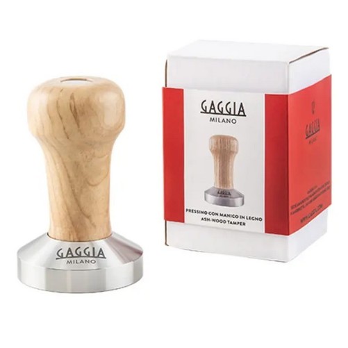 Tamper avec manche en bois 58 mm GAGGIA RI9145/01 - 421946502621