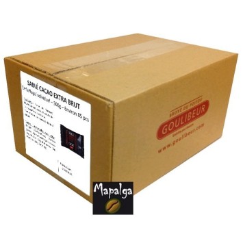 Extra Brut Goulibeur cocoa shortbread - 85 units