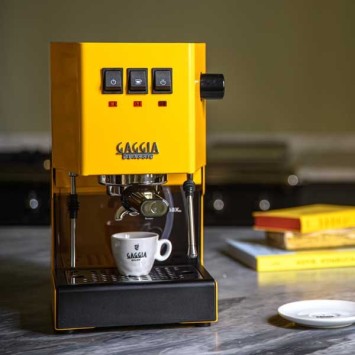 Machine à café espresso CLASSIC E24 JUNGLE GREEN GAGGIA RI9481/17 + 1 Kg de café moulu OFFERT