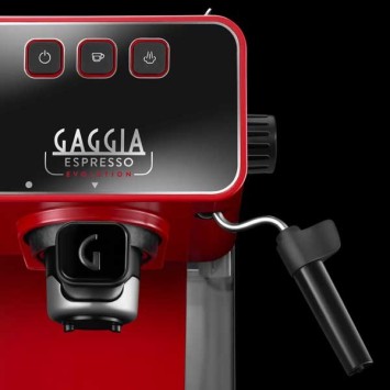 Machine à café ESPRESSO EVOLUTION LAVA RED GAGGIA EG2115/03 + 1 Kg de café OFFERT