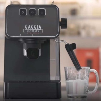 Machine à café ESPRESSO EVOLUTION STONE BLACK GAGGIA EG2115/01 + 1 Kg de café OFFERT