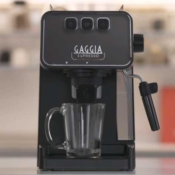Machine à café ESPRESSO EVOLUTION STONE BLACK GAGGIA EG2115/01 + 1 Kg de café OFFERT