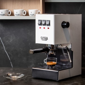 Machine à café espresso CLASSIC E24 POLAR WHITE RI9481/13 + 1 Kg de café moulu OFFERT