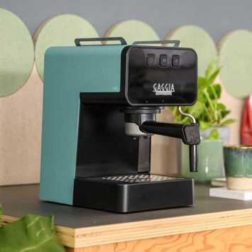 Machine à café ESPRESSO DELUXE RIVERWAY GREEN GAGGIA EG2111/66 + 1 Kg de café OFFERT