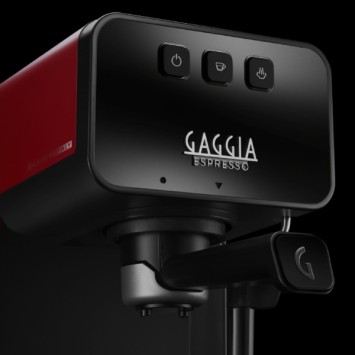 Machine à café ESPRESSO STYLE LAVA RED GAGGIA EG2111/03 + 1 Kg de café OFFERT
