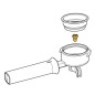 Embout de pression 2 sorties Gaggia 996530036551 / 421941004571 Embout de pression 2 sorties Gaggia 996530036551 / 421941004571