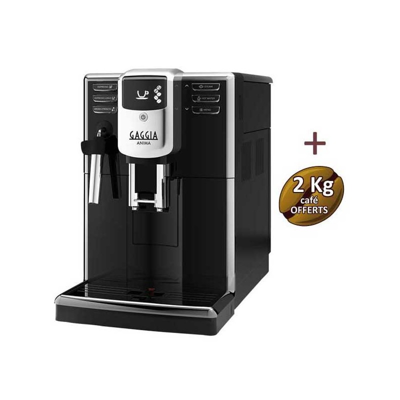 Machine à café automatique ANIMA GAGGIA RI8760/01 + 2 kg de café OFFERTS Machine à café automatique ANIMA GAGGIA RI8760/01 + 2 kg de café OFFERTS