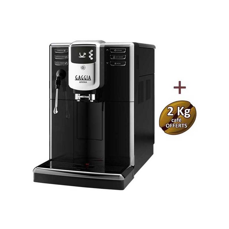 Machine à café automatique ANIMA BARISTA PLUS GAGGIA RI8760/02 + 2 kg de café OFFERTS Machine à café automatique ANIMA BARISTA PLUS GAGGIA RI8760/02 + 2 kg de café OFFERTS