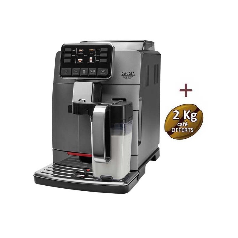 Machine à café automatique CADORNA PRESTIGE GAGGIA RI9604/01 + 2 Kg de café OFFERTS Machine à café automatique CADORNA PRESTIGE GAGGIA RI9604/01 + 2 Kg de café OFFERTS