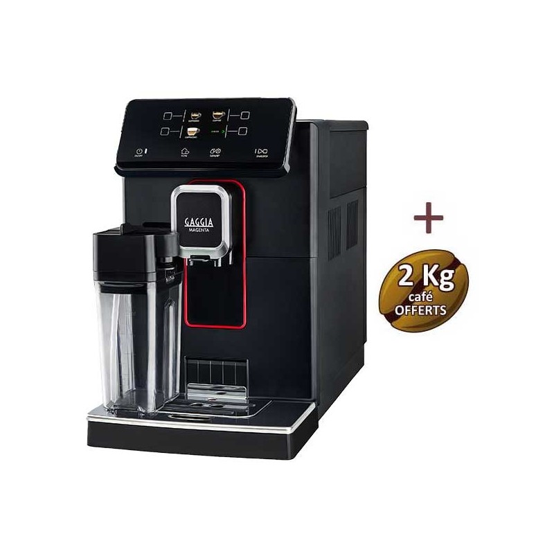 Machine à café automatique MAGENTA PRESTIGE RI8702/0 GAGGIA + 2 Kg de café OFFERTS Machine à café automatique MAGENTA PRESTIGE RI8702/0 GAGGIA + 2 Kg de café OFFERTS