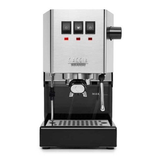 Machine à café espresso CLASSIC E24 INOX GAGGIA RI9481/11 + 1 Kg de café moulu OFFERT