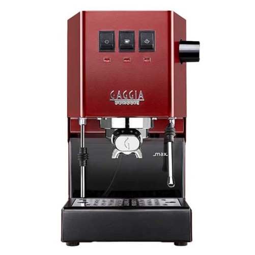 Machine à café espresso CLASSIC E24 CHERRY RED GAGGIA RI9481/12 + 1 Kg de café moulu OFFERT