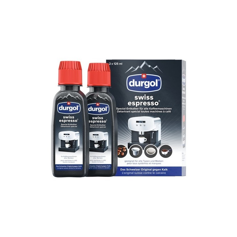 Détartrant Durgol spécial pour machines à café 2 x125 ml Détartrant Durgol spécial pour machines à café 2 x125 ml