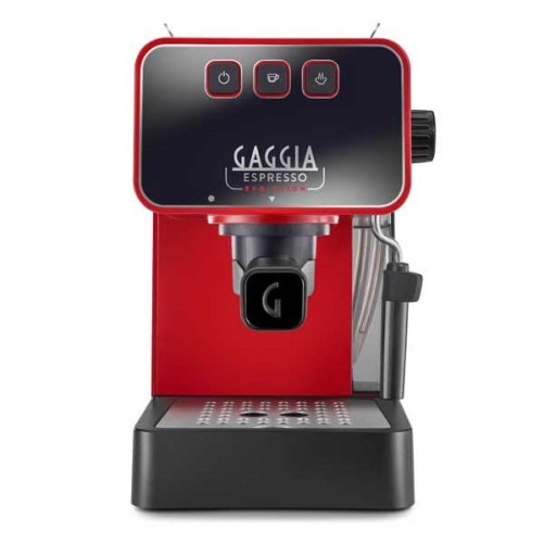 Machine à café ESPRESSO EVOLUTION LAVA RED GAGGIA EG2115/03 + 1 Kg de café OFFERT