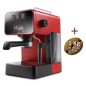 Machine à café ESPRESSO EVOLUTION LAVA RED GAGGIA EG2115/03 + 1 Kg de café OFFERT Machine à café ESPRESSO EVOLUTION LAVA RED GAGGIA EG2115/03 + 1 Kg de café OFFERT
