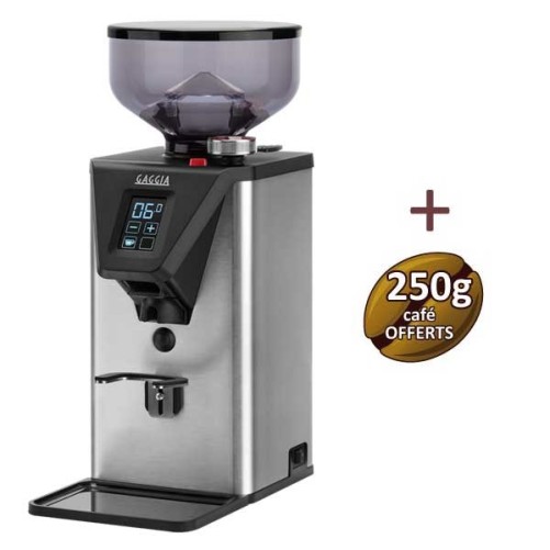 Moulin à café MDF 55 GAGGIA EG4950/90 + 250g de café OFFERTS