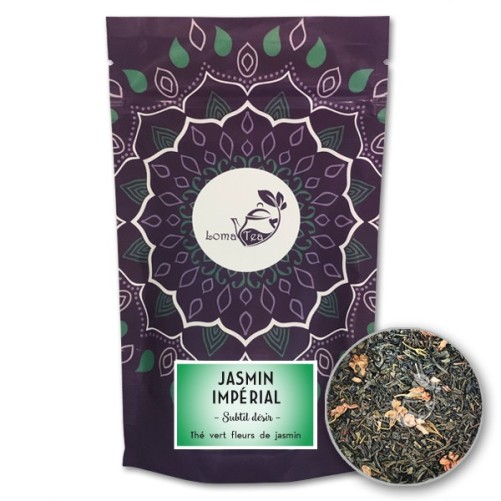 Thé vert JASMIN IMPÉRIAL LOMATEA VRAC 100g