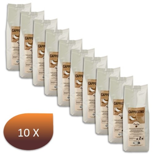 Pack x 10 Préparation pour Cappuccino - 1Kg - MAPALGA
