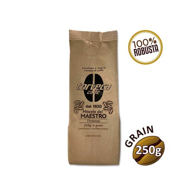 Café grain MAESTRO -250g - TORVECA Café grain MAESTRO -250g - TORVECA