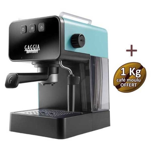 Machine à café ESPRESSO EVOLUTION LAVA RED GAGGIA EG2115/03 + 1 Kg de café OFFERT