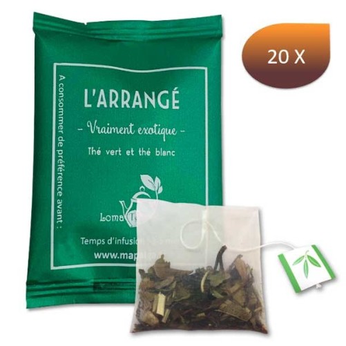 Grüne Tee Lumatea x 20 einzelne Inflächen