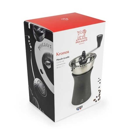Moulin à café manuel 19 cm KRONOS Peugeot + 250g de café OFFERTS