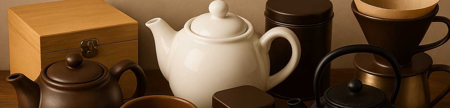 Se necesitan accesorios para usar adecuadamente sus máquinas de café, las teteras y las teteras